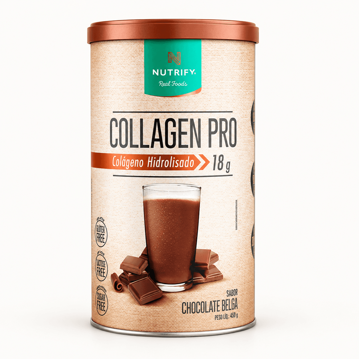 Nutrify Collagen Pro Chocolate Belga 450g